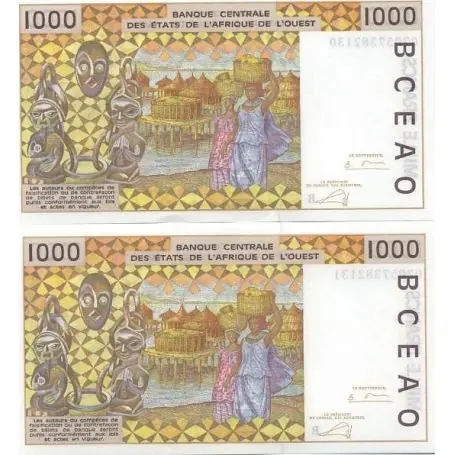 Billet de collection Afrique De L'ouest BENIN Pk N° 211 - 1000 Francs Acheter En Ligne