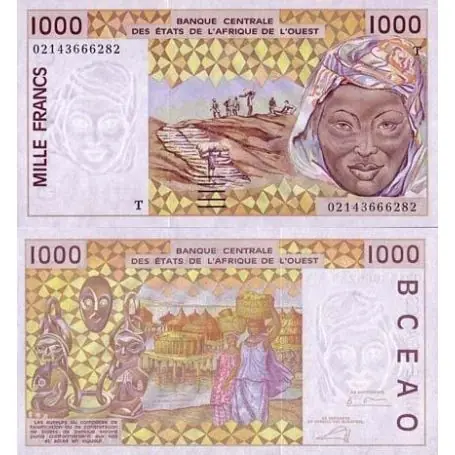 Commander Vite Billets banque Afrique De L'ouest Togo Pk N° 811 - 1000 Francs