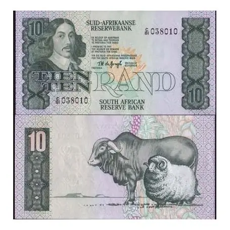 Top Qualité Billets collection Afrique Du Sud Pk N° 120 - 10 Rand