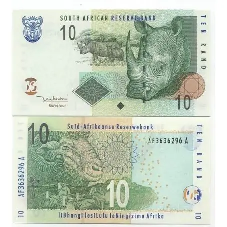 Usine Directe Billet de collection Afrique Du Sud Pk N° 128 - 10 Rand