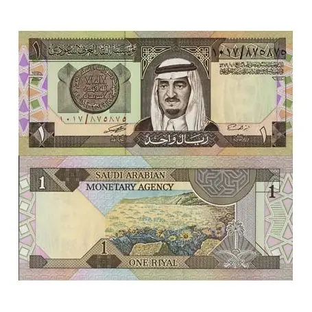 Commander Vite Billet de banque Arabie Saoudite Pk N° 21 - 1 Ryal