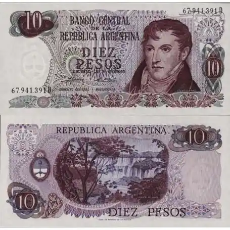 Réduction Billets collection Argentine Pk N° 295 - 10 Pesos