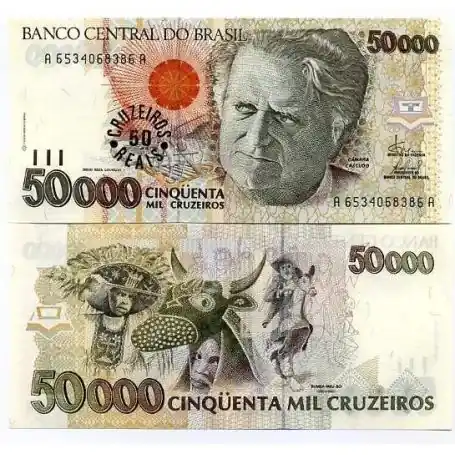 Billets banque Bresil Pk N° 237 - 50 Cruzados Offre Du Jour