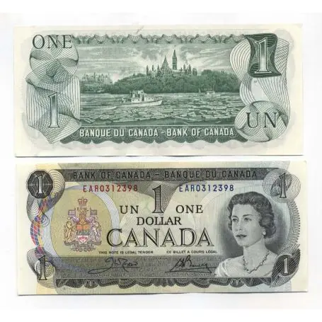 Billets collection Canada Pk N° 85 - 1 Dollar Artisanat