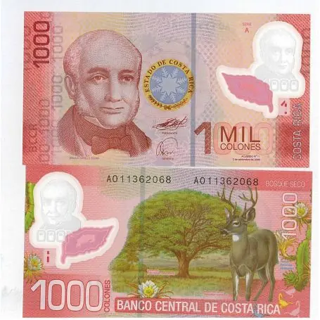 Billet de collection Costa Rica Pk N° 274 - 1000 Colones Petit Prix