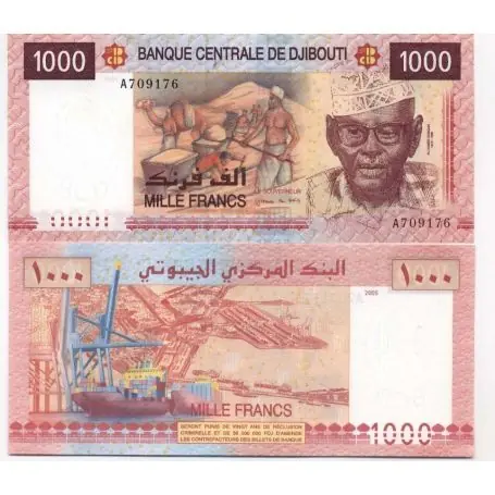 Billet de collection Djibouti Pk N° 42 - 1000 Francs Promotion