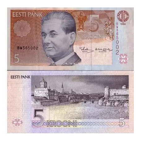 Usine Directe Billets de banque Estonie Pk N° 76 - 5