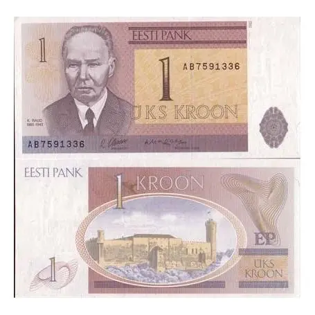 Commande En Gros Billets banque Estonie Pk N° 69 - 1 Kroon