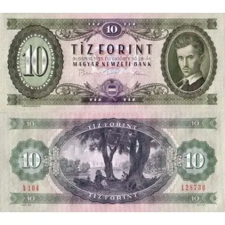 Must-Have Billet de collection Hongrie Pk N° 168 - 10 Forint