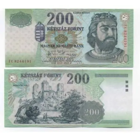 Billets collection Hongrie Pk N° 187 - 200 Forint Meilleure Vente