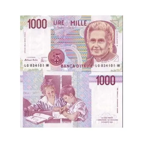 Billet de banque Italie Pk N° 114 - 1000 Lire Expédition Rapide