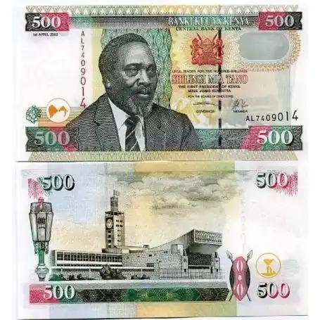 Must-Have Billets banque Kenya Pk N° 44 - 500 Shilling