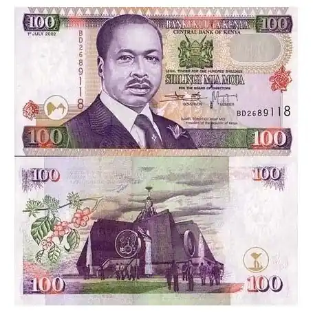 Acheter En Ligne Billet de collection Kenya Pk N° 37 - 100 Shilling