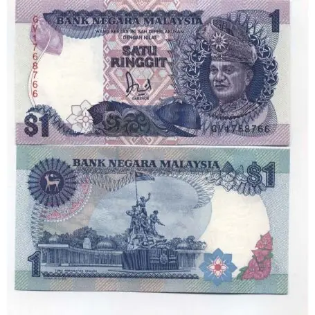 Billet de collection Malaisie Pk N° 27 - 1 Ringgit Authentique
