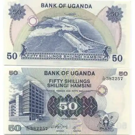 Billets collection Ouganda Pk N° 13 - 50 Shillings Pas Cher