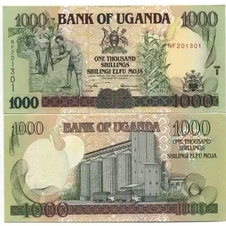 Billet de collection Ouganda Pk N° 39 - 1000 Shillings Super Prix