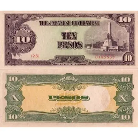 Billet de banque Philippines Pk N° 111 - 10 Pesos Satisfait Ou Remboursé