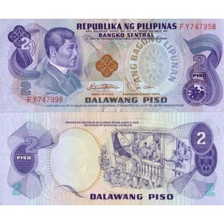 Billet de collection Philippines Pk N° 159 - 2 Piso Jusqu’à Épuisement Des Stocks