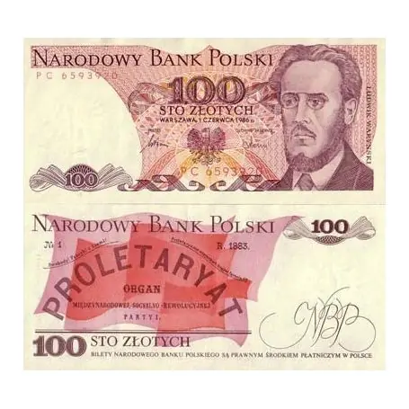 Seulement Aujourd’hui Billets collection Pologne Pk N° 143 - 100 Zlotych