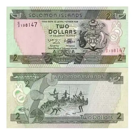 SALOMON - Pk N° 18 - Billet de banque de 2 Dollars Meilleur Choix