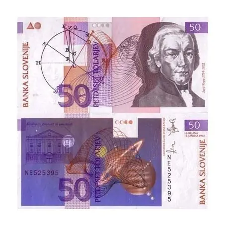 Billets collection Slovenie Pk N° 13 - 50 Tala Meilleure Qualité