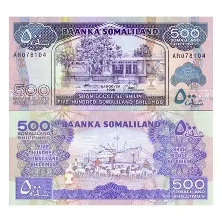Affaire À Saisir Billet de collection Somaliland Pk N° 6 - 500 Shillings