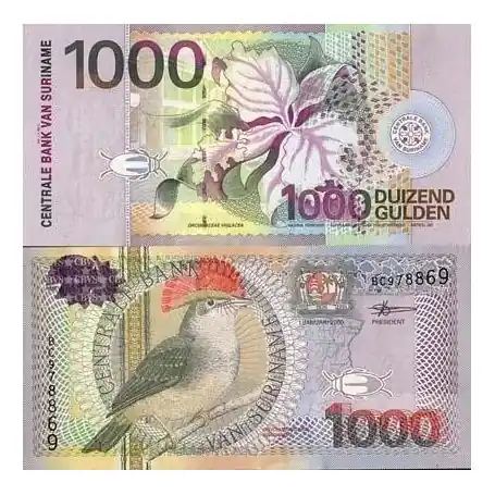 Vente Flash Billet de banque Surinam Pk N° 151 - 1000 Gulden