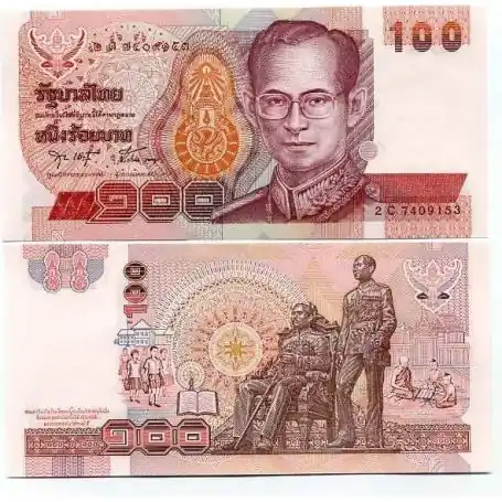 Prix Bas Billets banque Thailande Pk N° 97 - 100 Baht