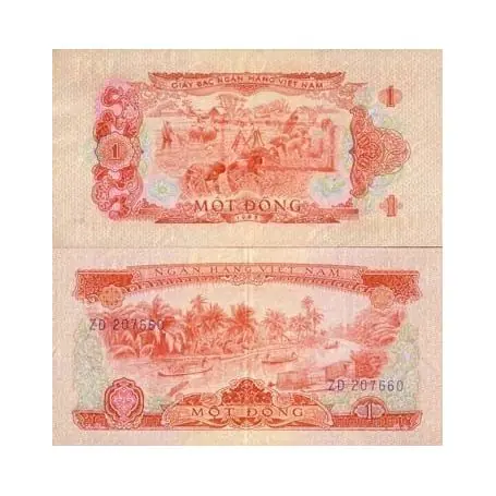Billet de collection Vietnam Sud Pk N° 40 - 1 Dong Solde
