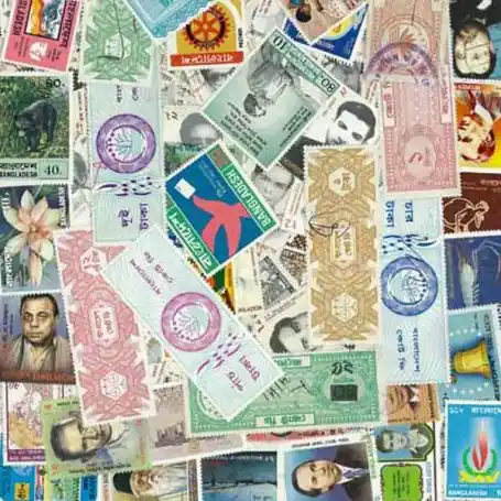 Commande En Gros Collection de timbres Bangladesh oblitérés