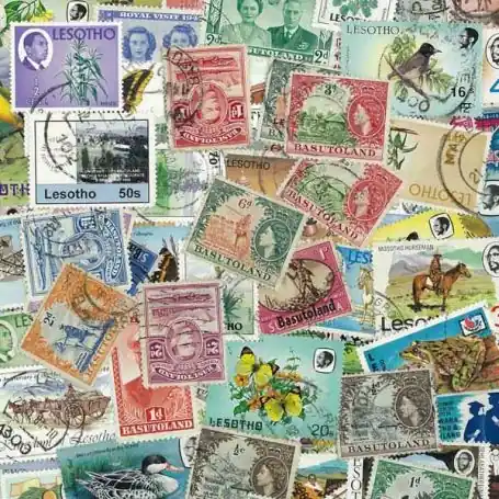 Commander Maintenant Collection de timbres Basoutoland Et Lesotho oblitérés