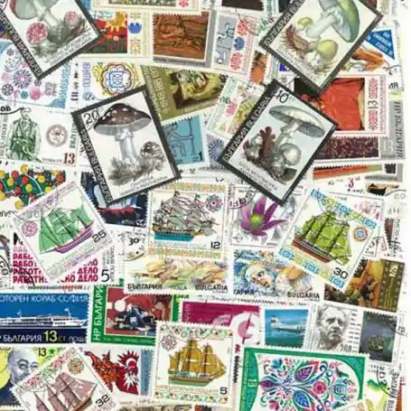 Gros Lot Collection de timbres Bulgarie oblitérés