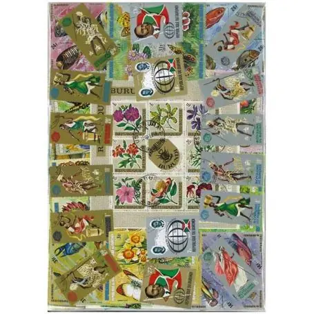 Jusqu’à Épuisement Des Stocks Collection de timbres Burundi oblitérés