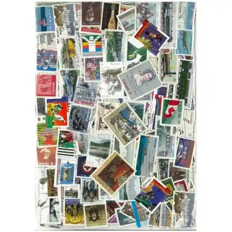 Collection de timbres Canada oblitérés Top Vente