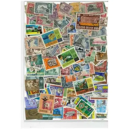 Nouveauté Collection de timbres Ceylan oblitérés