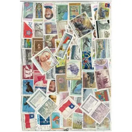 Collection de timbres Chili oblitérés Offre Spéciale