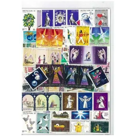 Collection de timbres Christmas oblitérés Top Qualité