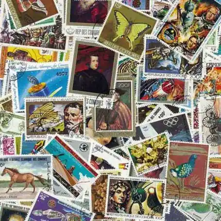 Collection de timbres Comores oblitérés Jusqu’à Épuisement Des Stocks