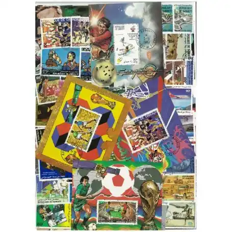 Offre Du Jour Collection de timbres Djibouti oblitérés