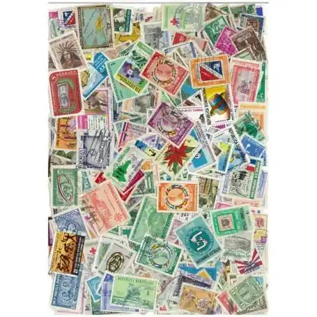 Collection de timbres Dominicaine oblitérés Prix Choc