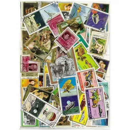 Collection de timbres Fujeira oblitérés En Vogue
