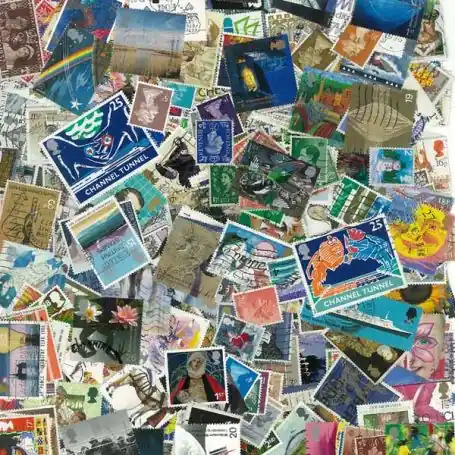 Promotion Collection de timbres Grande Bretagne oblitérés