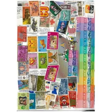 Acheter Direct Collection de timbres Hong Kong oblitérés
