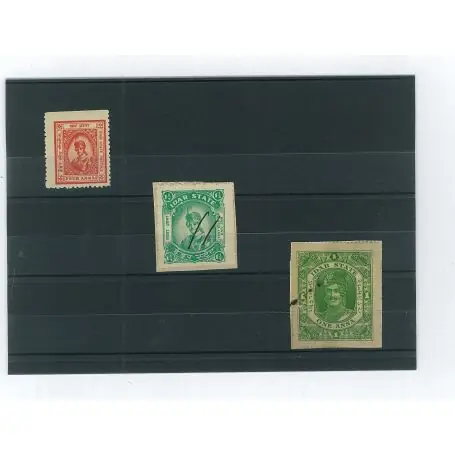 Collection de timbres Idar oblitérés Haute Qualité