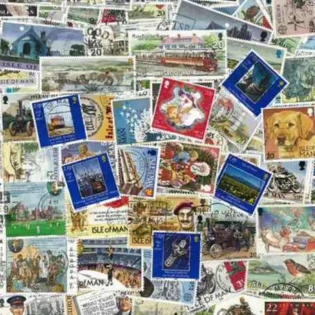 Collection de timbres Ile De Man oblitérés Exclusif