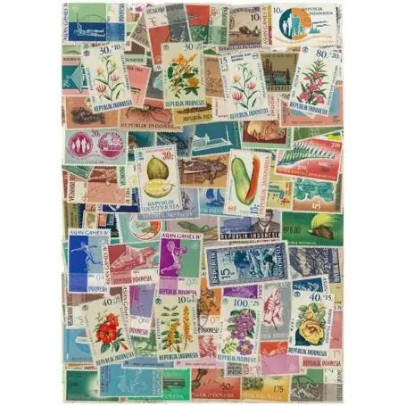 Collection de timbres Indonesie oblitérés Jusqu’à Épuisement Des Stocks