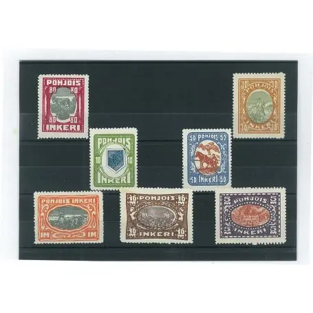 Marque Collection de timbres Ingrie oblitérés