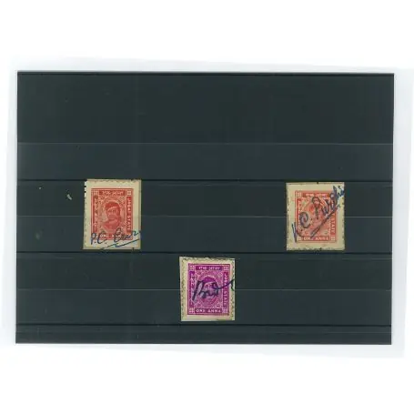 Bon Marché Collection de timbres Jobat oblitérés