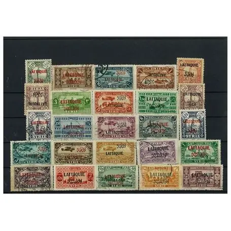 Collection de timbres Lattaquie oblitérés Offre Exclusive