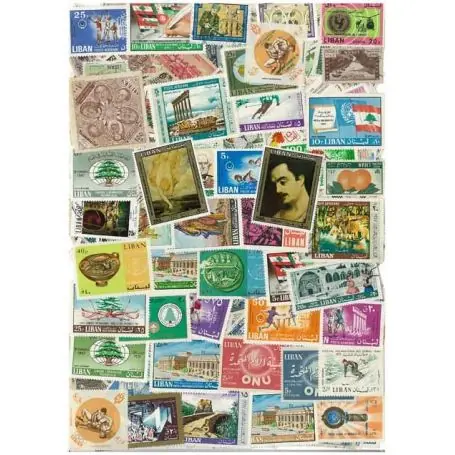 Vente Flash Collection de timbres Liban oblitérés